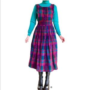 Vintage Overalls Dress